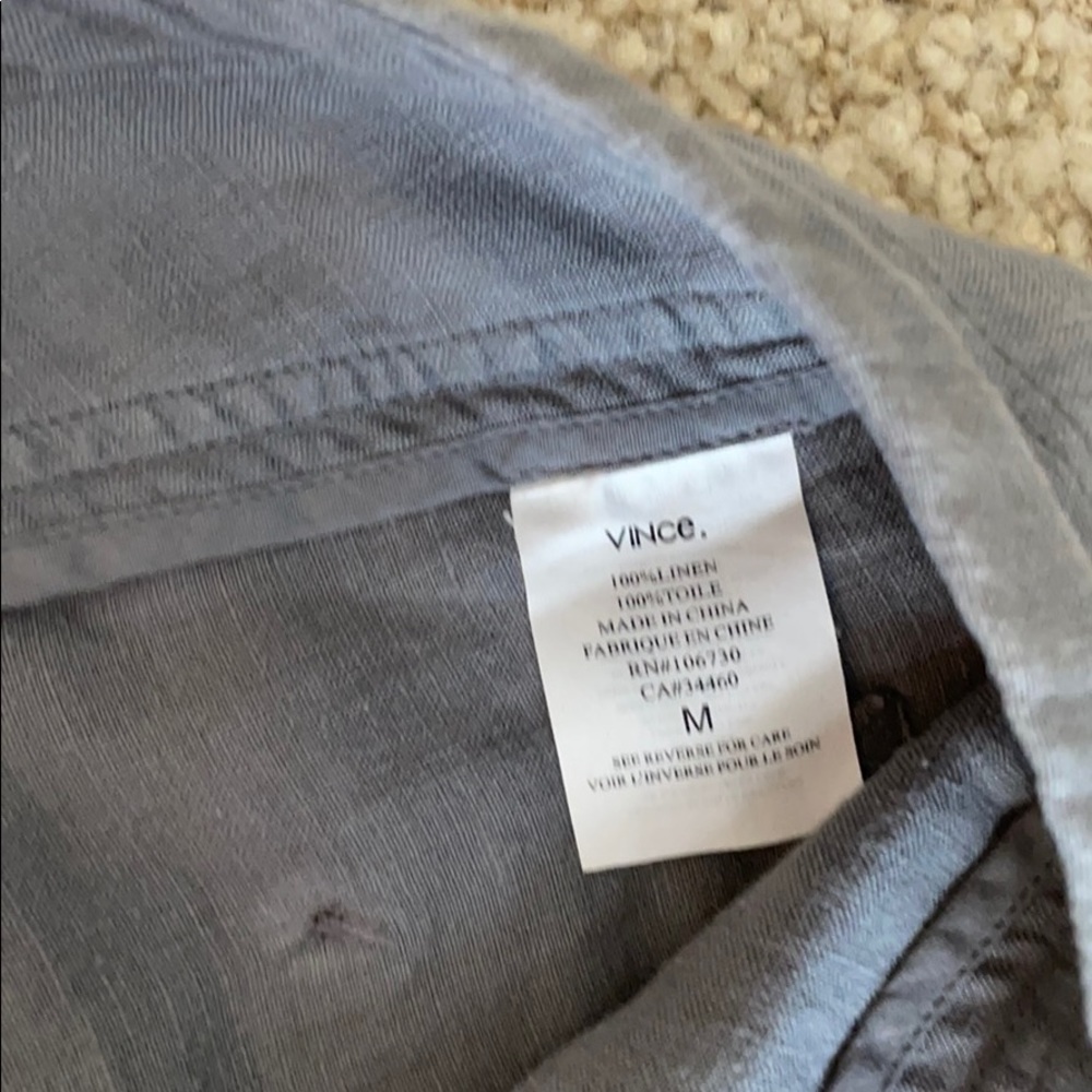 Gray Vince linen pants - Picture 4 of 5